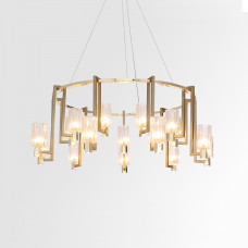 Подвесная кольцевая люстра KRISTEL D110 18 lamps