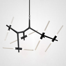 Люстра Агнес Chandelier Summer 10 Black