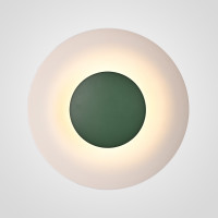 Бра TWIRL D25 White/Green