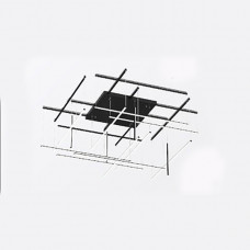 Потолочная люстра INLET F Black