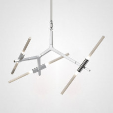 Люстра Агнес Chandelier Summer 6 Silver