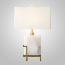 Настольная лампа Art-Deco White marble Lamp