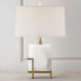 Настольная лампа Art-Deco White marble Lamp