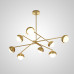 Потолочная люстра KENDALL L6 Black Gold