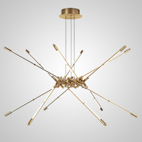 Подвесная люстра VALA L12 Brass