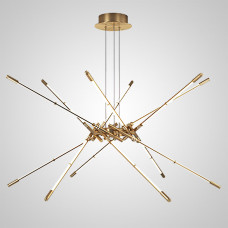 Подвесная люстра VALA L12 Brass