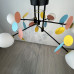 Потолочная люстра MATISSE B D80 Black Multicolor