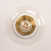 Потолочный светильник RH Utilitaire Globe Shade Flushmount Brass