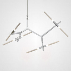 Люстра Агнес Chandelier Summer 8 Silver