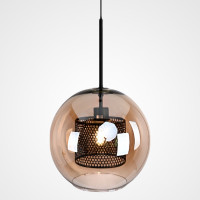 Подвесной светильник CATCH AMBER  Ball L D30