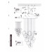 Люстра Boule De Cristal Round Cluster Chandelier 10 