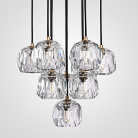 Люстра Boule De Cristal Round Cluster Chandelier 10 