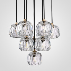 Люстра Boule De Cristal Round Cluster Chandelier 10 