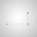 Бра Pin Wall Light A White