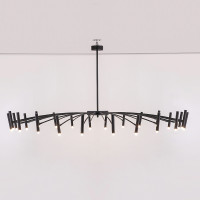Люстра POP P40 Chandelier 24 lamps D130 Mod.B Black