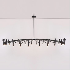 Люстра POP P40 Chandelier 24 lamps D130 Mod.B Black