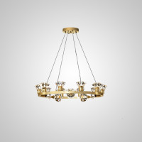 Подвесная люстра KENDRA CH D63 Gold