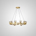 Подвесная люстра KENDRA CH D63 Black Brass
