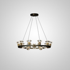 Подвесная люстра KENDRA CH D63 Black Brass