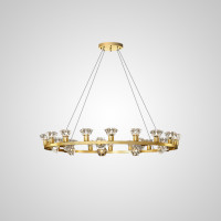 Подвесная люстра KENDRA CH D103 Gold