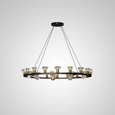 Подвесная люстра KENDRA CH D103 Black Brass