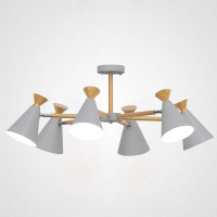 Люстра на штанге OLA D76.5 Gray