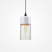 Подвесной светильник NORD B D13 White/Transparent