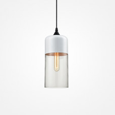 Подвесной светильник NORD B D13 White/Transparent
