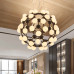 Подвесная люстра MESH D65 Gold