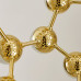 Подвесная люстра MESH D65 Gold