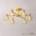 Потолочная люстра CORF B3 Yellow 5 lamps
