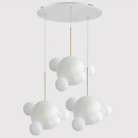 Подвесной светильник Bubble BOLLE BLS LAMP white glass circle