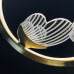 Подвесной светильник BABETTA RING 1 L320 brass 4000К
