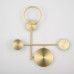 Настенный светильник ZINGY D Brass