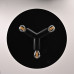 Люстра RH Utilitaire Disk Triple Pendant Black