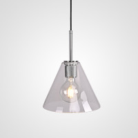 Подвесной светильник RH Utilitaire Funnel Pendant Silver