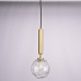 Подвесной светильник RAFFIN Gold/Transparent