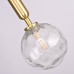 Подвесной светильник RAFFIN Gold/Transparent