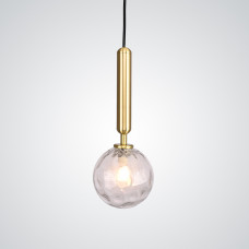 Подвесной светильник RAFFIN Gold/Transparent
