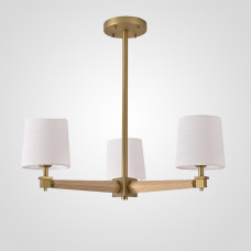 Люстра Jorgenson D70 White/Light wood