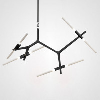 Люстра Агнес Chandelier Summer 8 Black