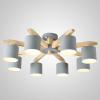 Потолочная люстра CRISS L8 Grey