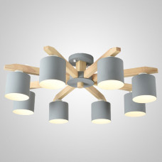 Потолочная люстра CRISS L8 Grey