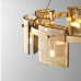 Подвесная люстра JANICE D100 D60 Brass Amber