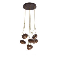 Дизайнерская люстра CAPSULES D30 Dark wood