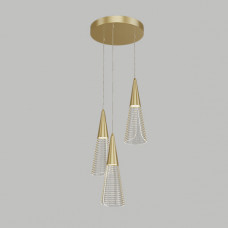 Подвесной светильник MANDORA L3 Brass Диск