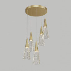 Подвесной светильник MANDORA L5 Brass Диск