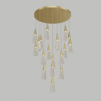 Подвесной светильник MANDORA L19 Brass