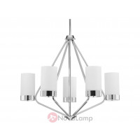 Люстра Progress Lighting Elevate Polished Chrome Five-Light Wide Chandelier