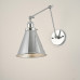 Бра 20th c Library Single Sconce Silver II
